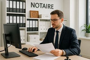 Greffier en office notarial